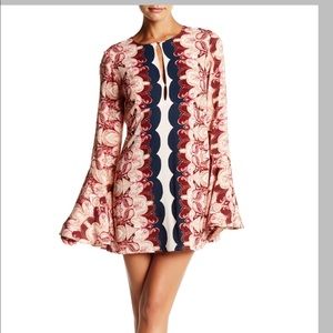 Free people ossie vibes printed tunic size 8